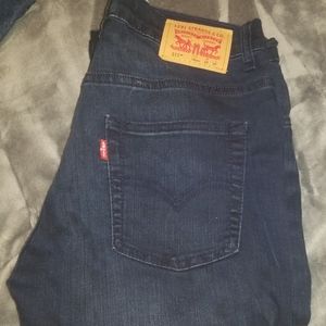 🏷5/$25 Levi's 511 slim dark blue jeans W29 x L29